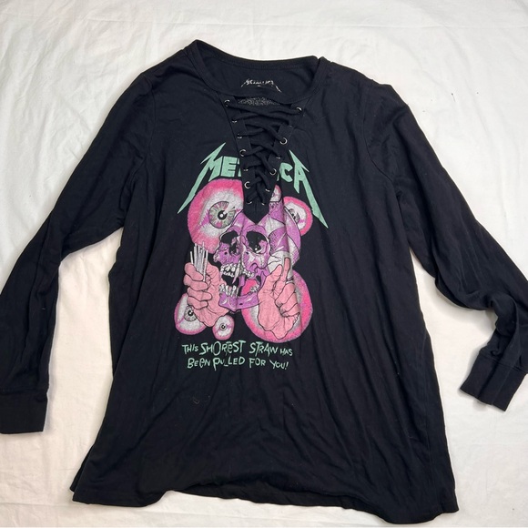 88年 ヴィンテージ LLICA \"Shortest Straw\" L Vintage Hell – Metallica – The Shortest Straw Vintage Shirt (1988)